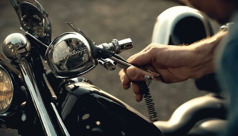 adjusting harley davidson mirrors