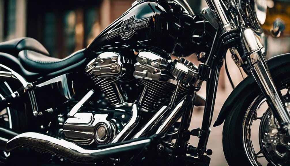 customized harley davidson motorcycle