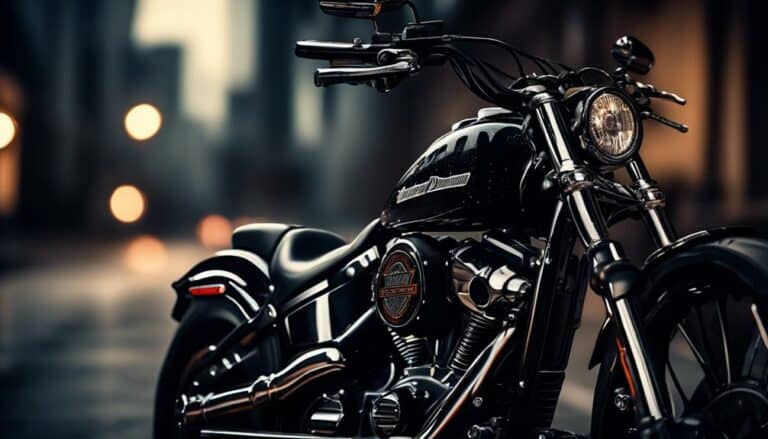 definition of harley davidson breakout