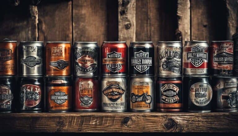 harley davidson beer can value