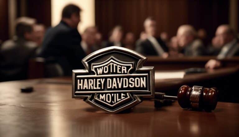 harley davidson faces legal action