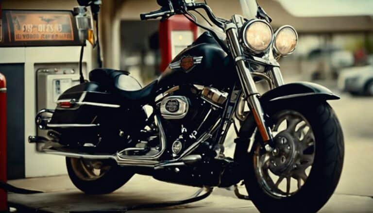 harley davidson gas type