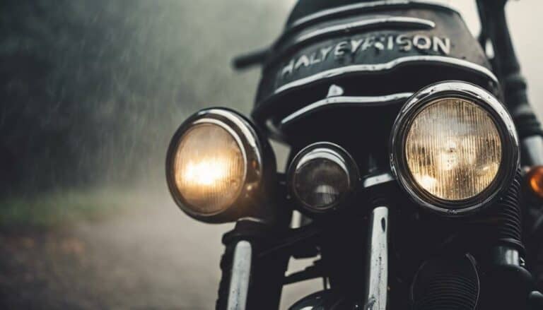 harley davidson headlight condensation