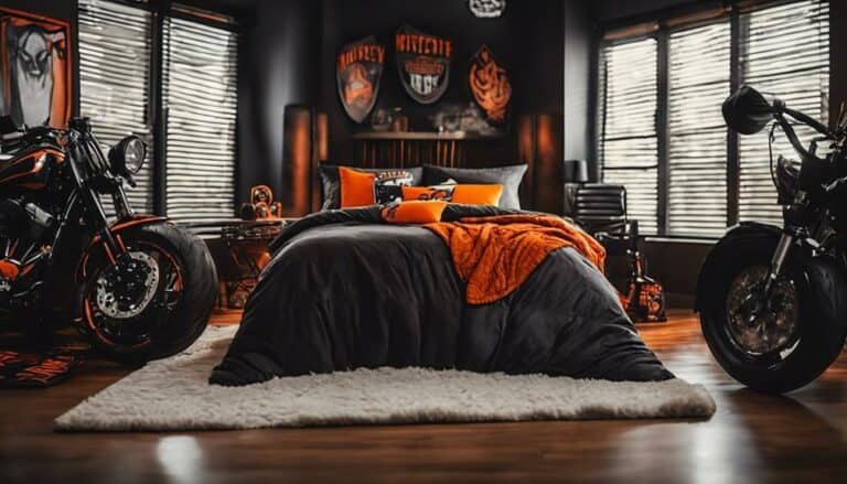 harley davidson queen comforter