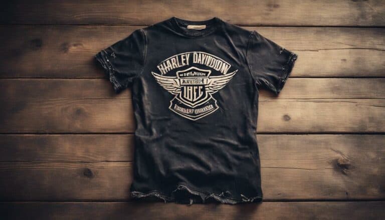 identifying vintage harley tees