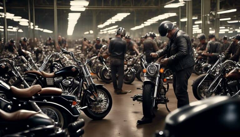 number of harley davidson employees