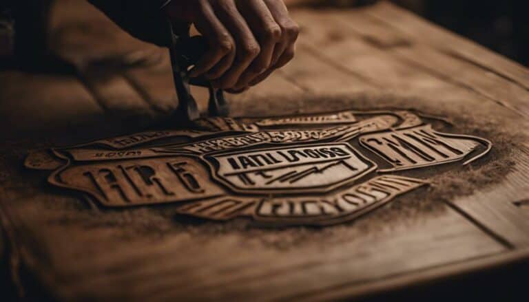 wood burning on motorcycles