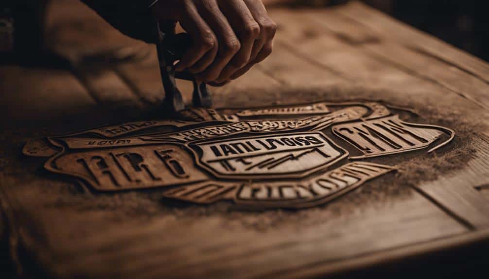 Harley Davidson How To Wood Burn Signs | Iron Horse Rebels